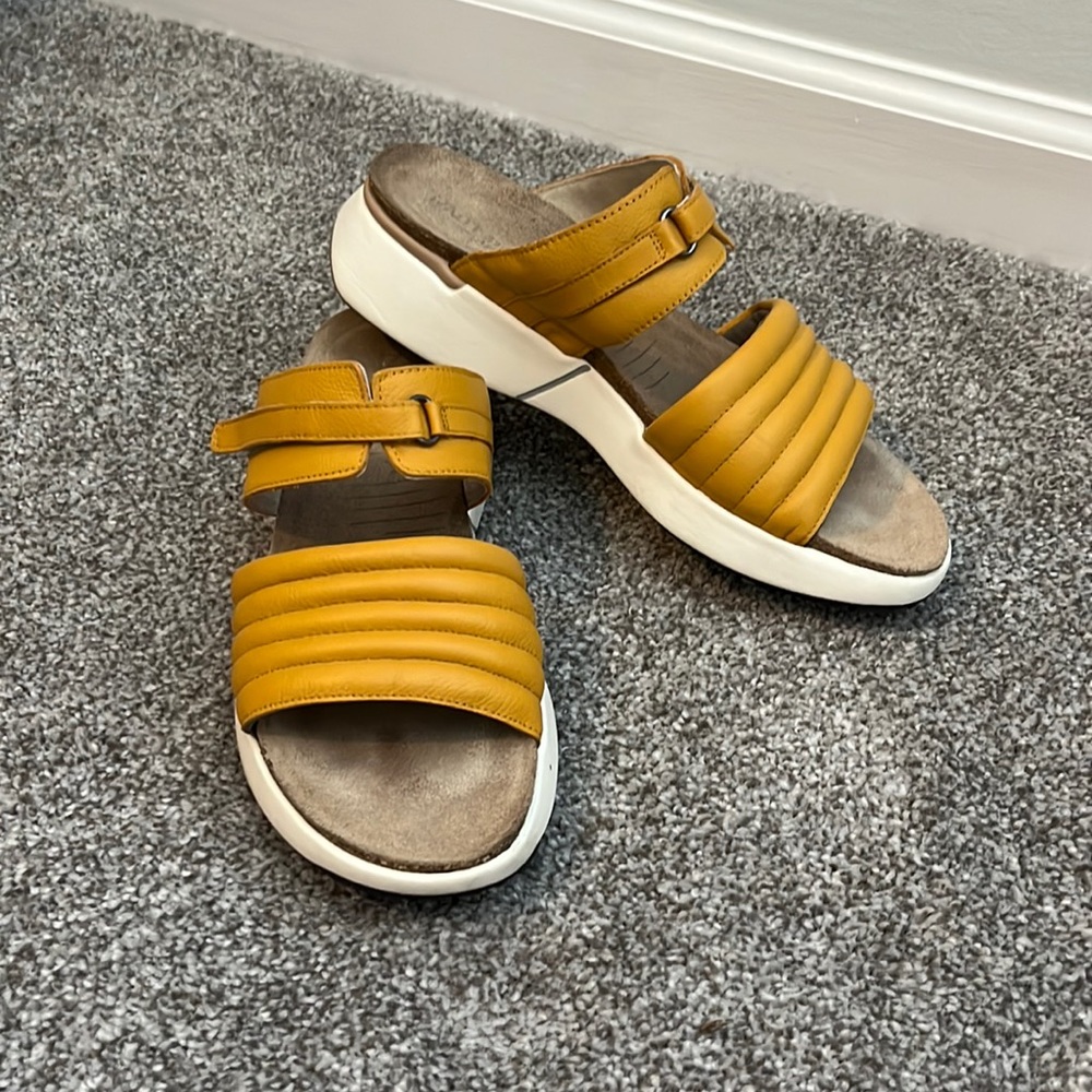 NAOT Vesta Sandals - Marigold Leather